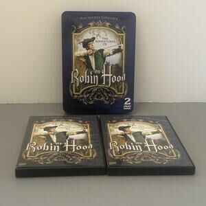 Adventures of Robin Hood 20 Episodes 2 DVD Collector Embossed Tin